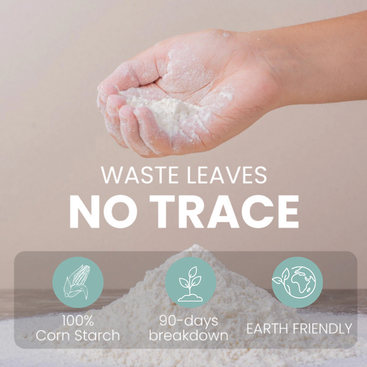 ENVIRONMENTALLY FRIENDLY DOG POOP BAGS