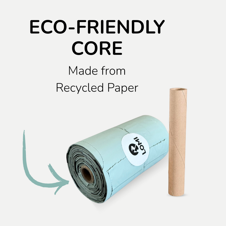 ENVIRONMENTALLY FRIENDLY DOG POOP BAGS