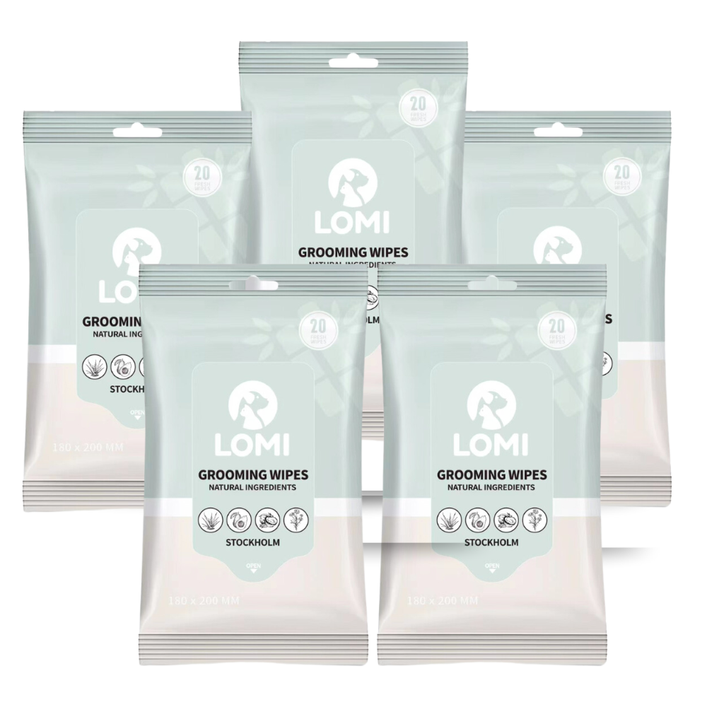 Aloe Vera & Chamomile wet wipes for Dog & Cat - Mini