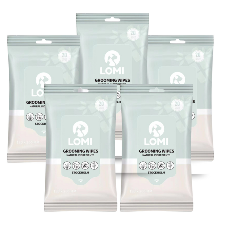 Aloe Vera & Chamomile wet wipes for Dog & Cat - Mini